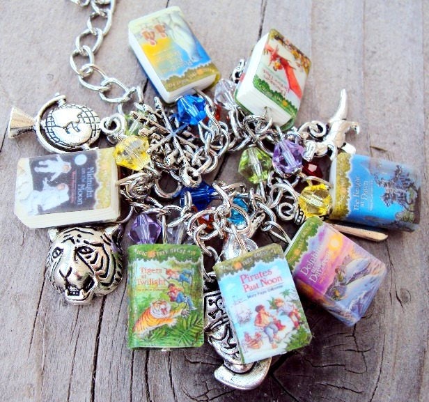 MagicTreehouse Books Fringe Charm Bracelet