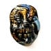 polymer clay face cabochon