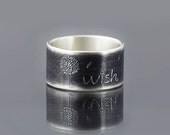 Dandelion Wish Ring - US size 7.5