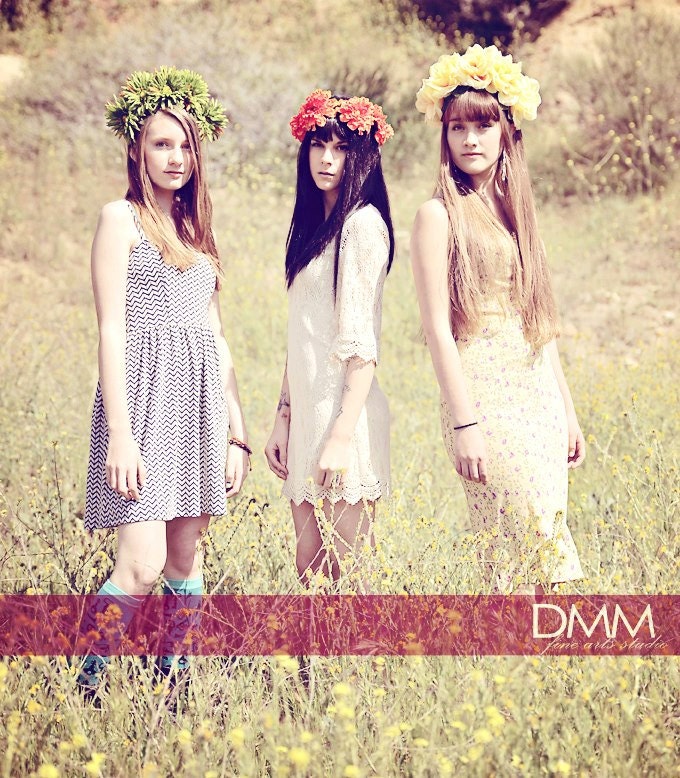 Rose Crown, Flower Crown, Frida Kahlo, Rose Flower Crown,Day of the Dead, Dias de los Muertos,Yellow Roses, Rose Headdress