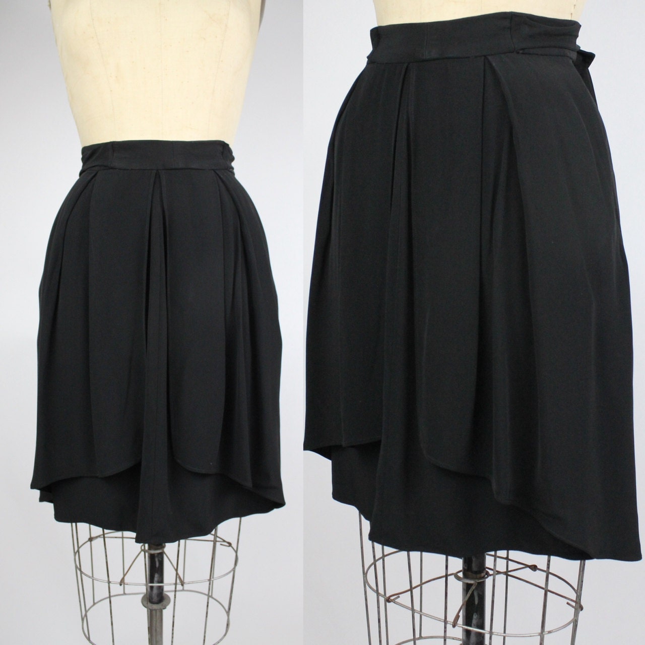 Vintage Christian Lacroix Draped Ballerina Skirt / 44
