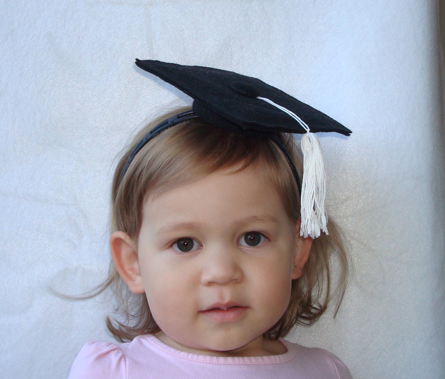 Free Shipping Graduation Headband Dress Up Costume Graduation Hat Felt Hat Graduation Party Hat Photo Prop