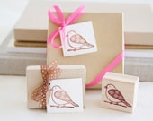 Sweet Little Bird Handmade Rubber Stamp - Create Wedding Projects Scrapbooks Cards Tags and Favors