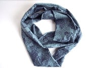 Infinity Scarf -Navy Blue - Anna Maria Horner - Cowl, Tube, Loop, Circle Scarf