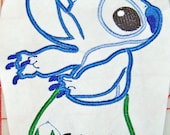 Hulo Girl's Pet  Applique Embroidery Design