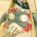 Kookaburra soft toy imaginary bird friend with vintage button eyes