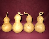 Craft Gourds 4 Bottle, Snowman, Mini Craft Gourds, Christmas Ornaments  (Item AB)