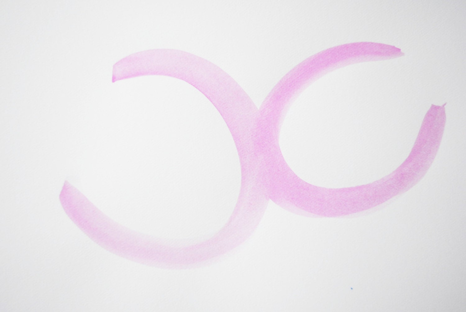 double C in pink