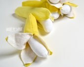 Recycled Tshirt Food - Banana and peel (NUE042613-2)