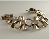 Vintage Napier Sterling Silver Link Bracelet