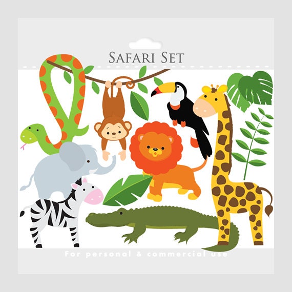 jungle animals clipart pictures - photo #25