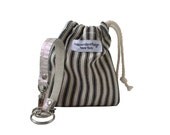 Leather Keychain for Women, Valet Keychain, Metallic Leather Key Chain, White/Silver Iridescent