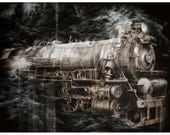 The Train-signed 16x20 print