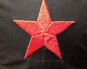 Add an embroidered star  All cotton thread