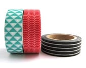 Washi Tape Set of 3 Designs - 30 metres total