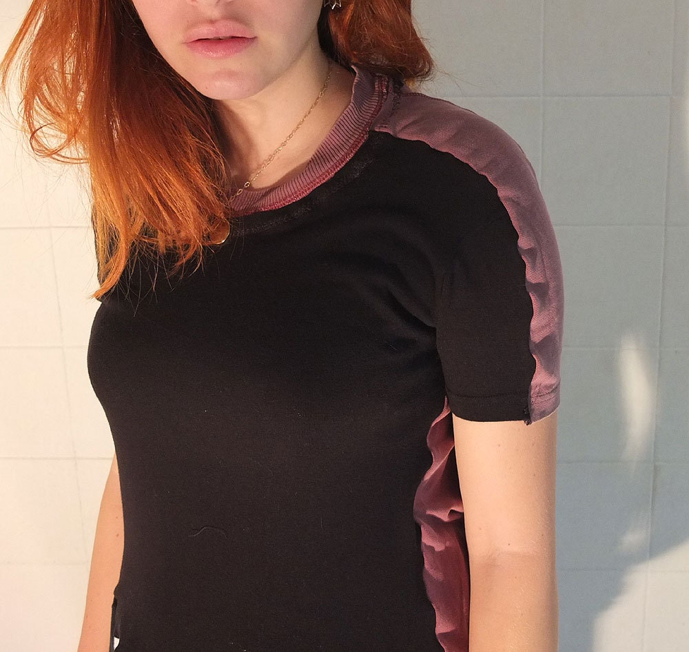 kkneidl couture  - Project Upcy  -A Bauhaus  Love Affair - Hugging Tee and Sweat shirt dress