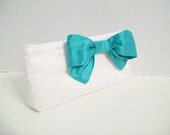 Maggie Clutch in silk dupioni (choose colors) Monogram available- Bridesmaid gifts, bridesmaids wristlets, bridal bags, purse, wedding party