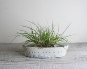 Vintage Ceramic Boat Planter
