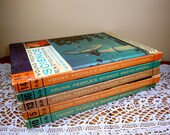 Young People's Science Encyclopedia, Set of 5, Student, Grade School, Home School, 1960's  (339-13)