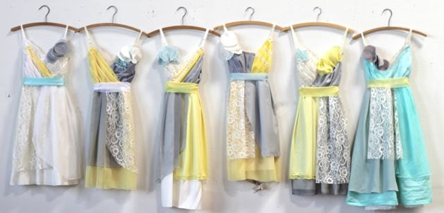 Individual Final Payments for Megan Palumbo's Custom Bridesmaids Dresses & Reception Dress