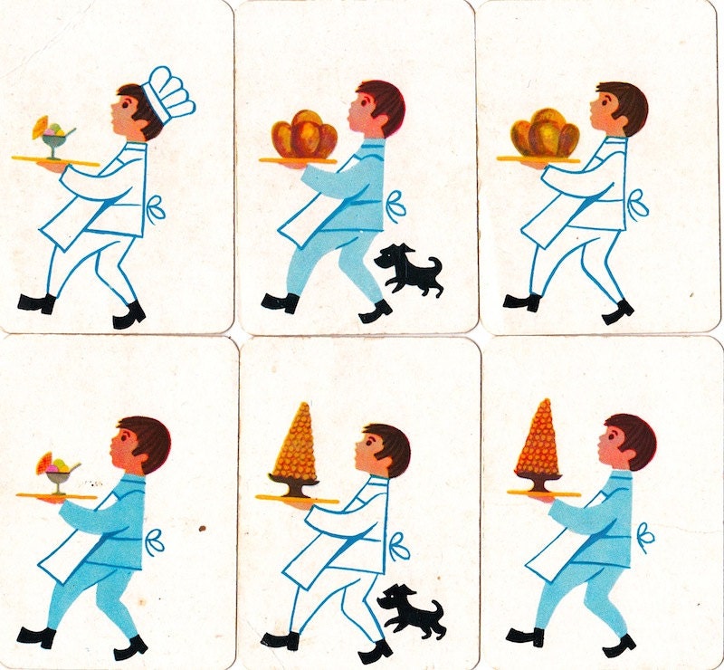 Vintage 1970s Children's Cards