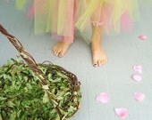 Gorgeous Leafy Vine Flower Girl Basket For Your Woodsy Wedding, Jasmine