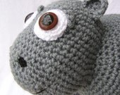 CROCHET PDF PATTERN Pudgy Little Hippo