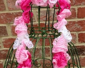 Beautiful Ruffle Scarf - Ballet Tutu Pinks