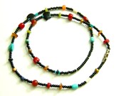 Treasure necklace with rich gemstones