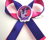 Twilight Sparkle My Little Pony Hair Bow Accessory