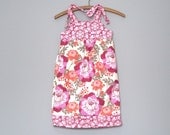 Shoulder Tie Children's Dress in Meadowsweet