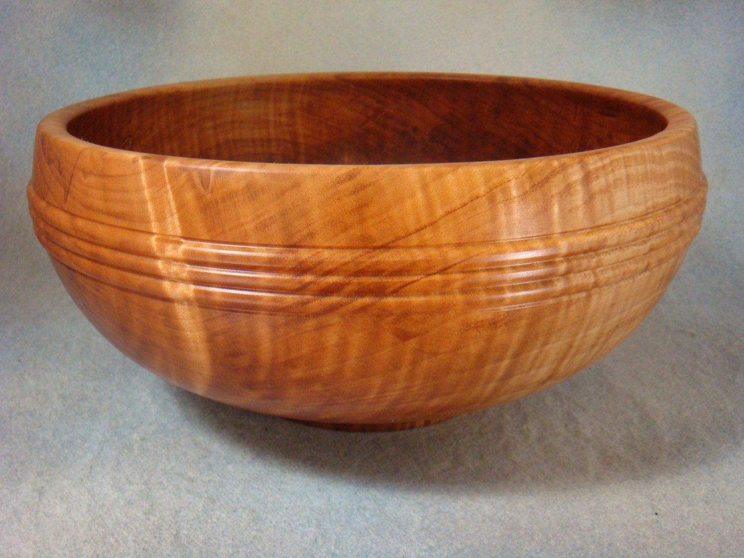 Maple Bowl with Beading