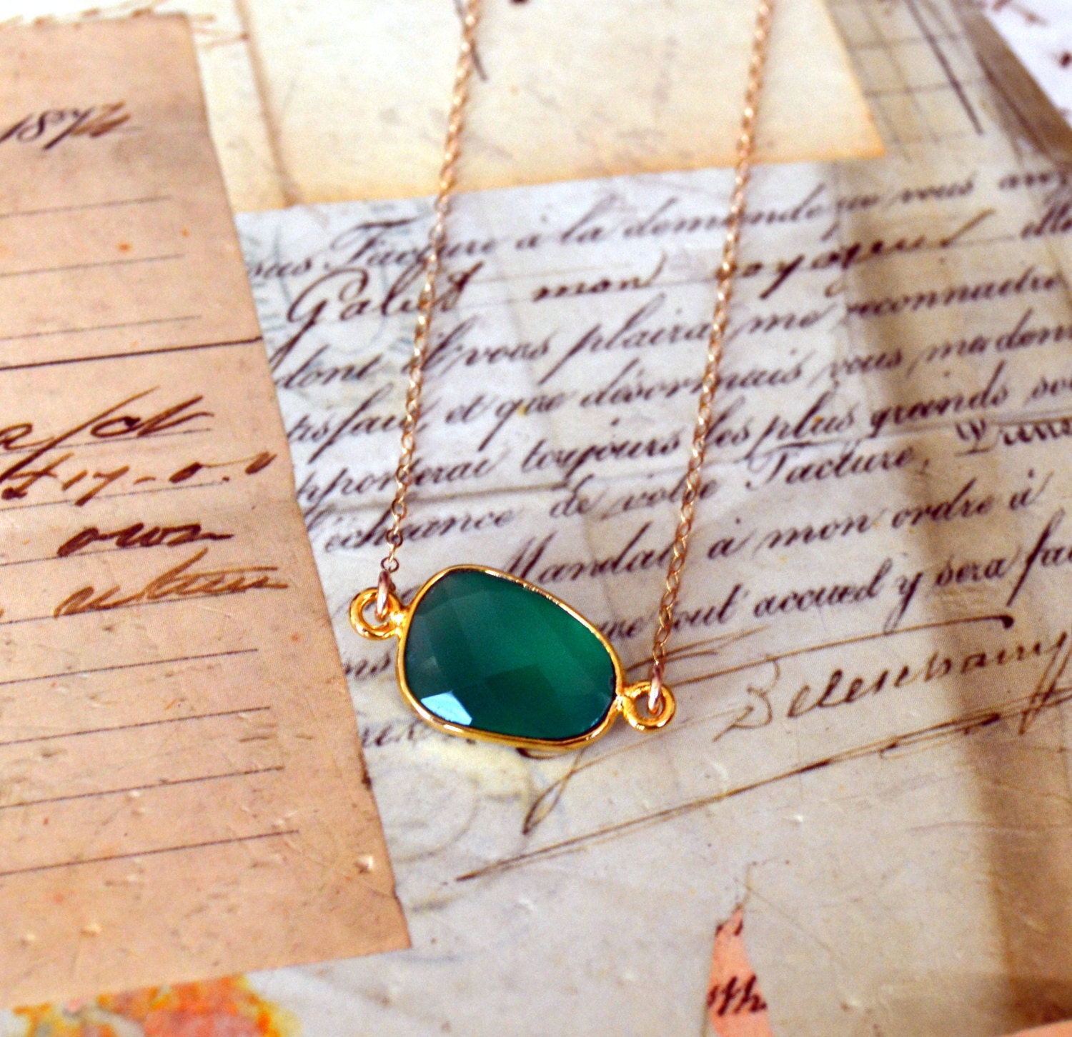 Green Onyx Necklace