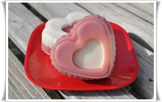 Peppermint Valentine Handmade Soap
