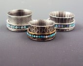 Spinner Ring with Opal