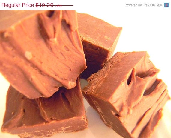 SALE Julie's Fudge - GINGERBREAD - Yummy Holiday Fudge Wonderment - 12 Pieces (1lb)