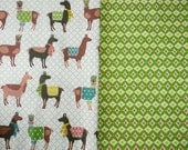 Half Yard SET - Spring Llamas