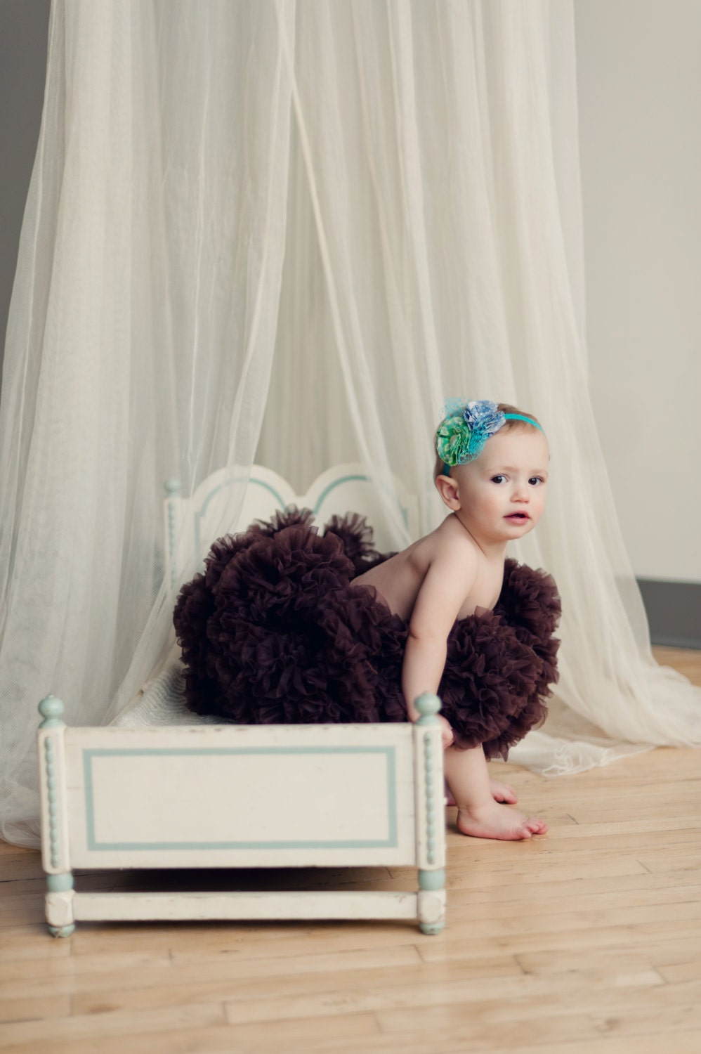 Sweetheart Pettiskirt - Baby Blue Exclusive Color By Dreamspun