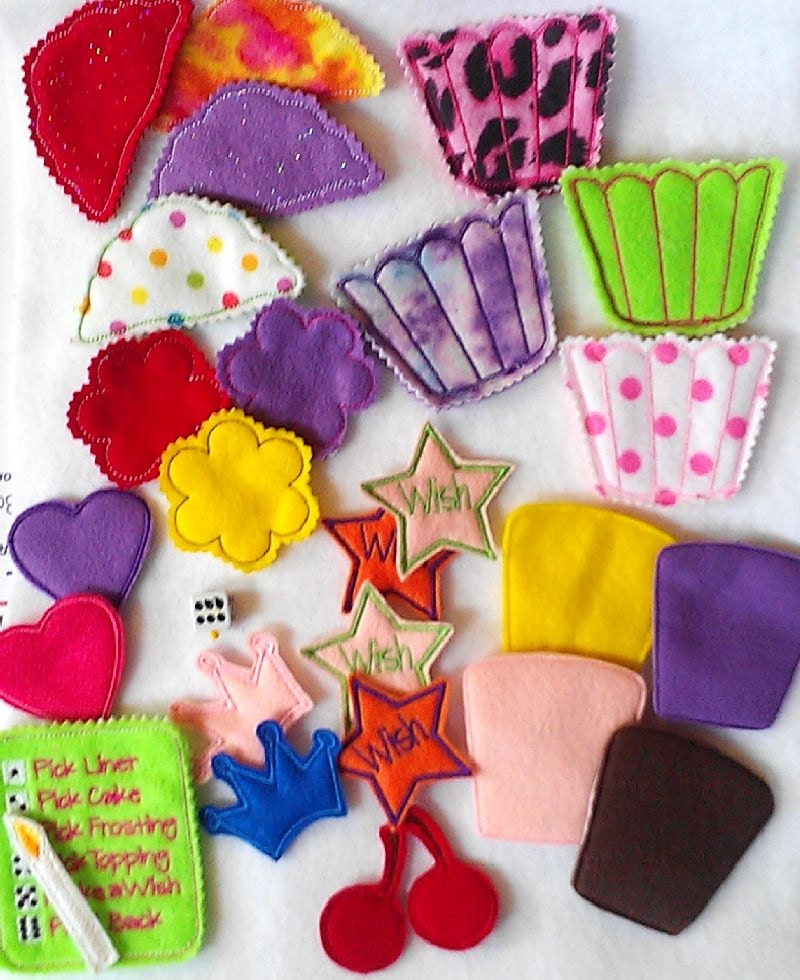 SALE Bake a Cupcake wishing game Perfect game for cooking cupcake baking or theme birthday party. Great party favors