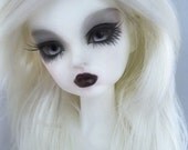 16" Mini MSD dollfie bjd OOAK White skin human ears Nabiya Ghastly GOTHIC doll