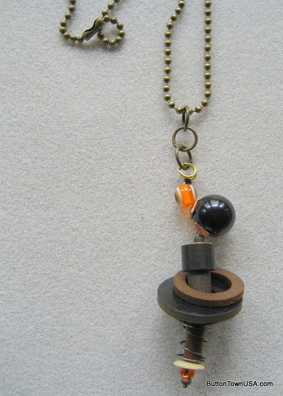HardWare ReVisited Charm NeckLace / ButtonTownUSA