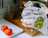 Cotton Produce Bag Artichokes