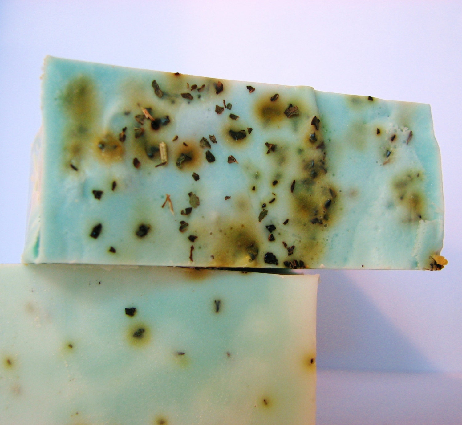 SOAP- Vanilla Mint Soap - Handmade Soap with real mint- Soap Gift