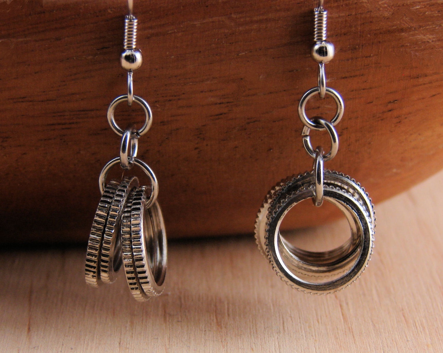 Drop Dangle Earrings Hardware Jewelry Industrial Eco Friendly