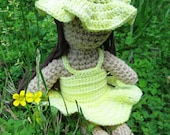 Crochet Pattern -- Summer Pixie Doll