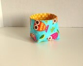 Mini Bucket - fabric storage bin