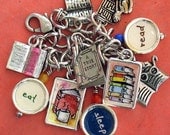 Readers Charm Bracelet Eat Sleep Read Books