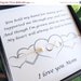 ON SALE Mothers card with silver infinity bracelet, pearl bracelet, mother of the bride, mother of the groom, mothers day gift, gifts for m
