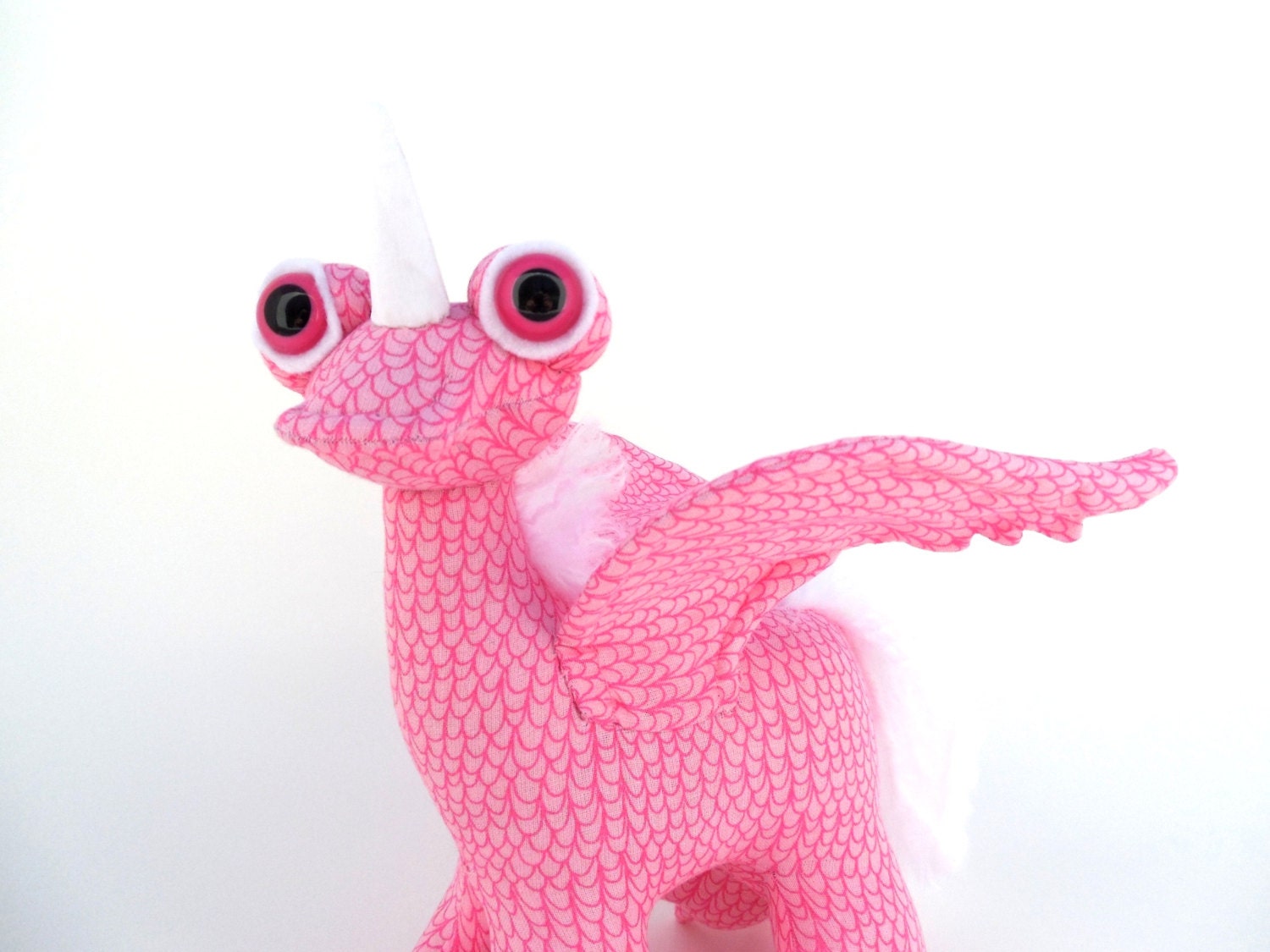 Pegasus Unicorn Alien Toy, Cute Monster Plush by Adopt an Alien named Pegasus