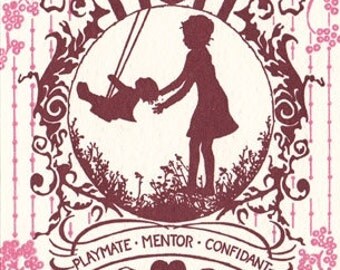 Honor thy Mom - letterpress card